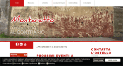 Desktop Screenshot of montaretto.it